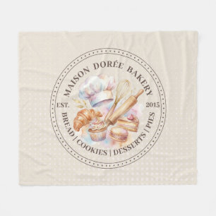 Couverture Polaire Pâtissier Boulangerie Patisserie Gâteaux Sucreries