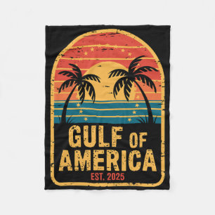 Couverture Polaire Patriotique Trump Palms Beach Vacances Golfe D'Usa