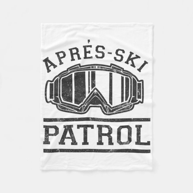 Couverture Polaire Patrouille de ski Apres (Devant)