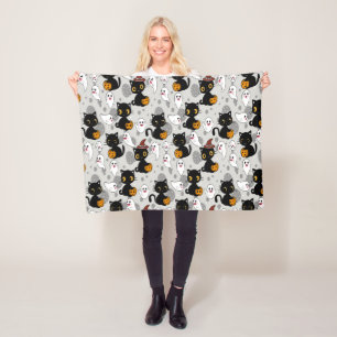 Couverture Polaire Patrouilles éffrayantes du Citrouille fantôme