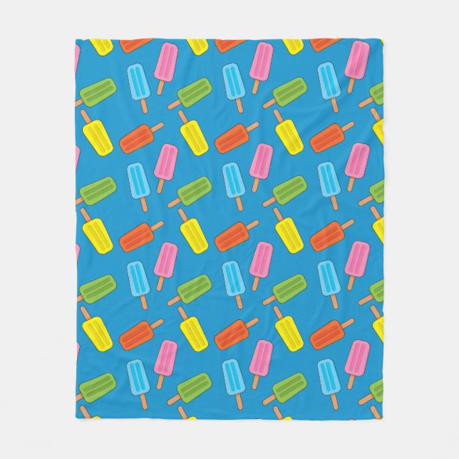 Couverture Polaire Patters de Popsicles (Devant)