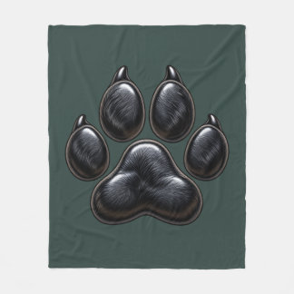 Couverture Polaire Pattes avant bottes dans le coucher du soleil