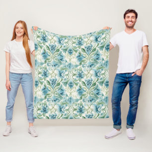 Couverture Polaire Patty Vintage Inspiré Floral
