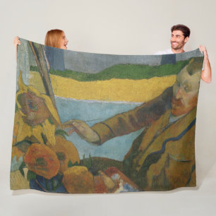 Couverture Polaire Paul Gauguin Vincent van Gogh peinture tournesols