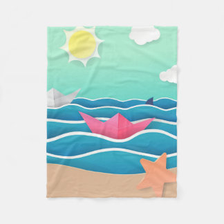 Couverture Polaire Paysage d'été