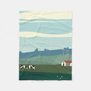 Couverture Polaire Paysage saisonnier