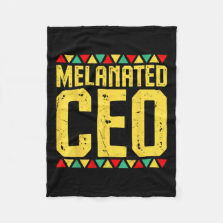 Couverture Polaire PDG Entrepreneur Melané Africain Histoire Noire M
