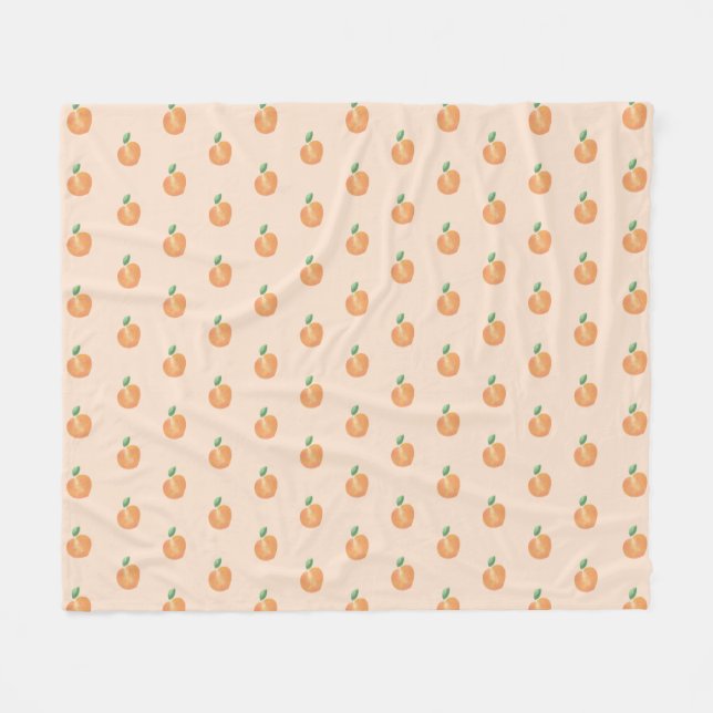 Couverture Polaire Peach Peach Baby Blanket (Devant (Horizontal))