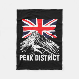 Couverture Polaire Peak District + Drapeau britannique