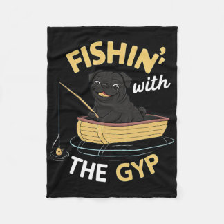 Couverture Polaire Pêche avec le Gyp Pug sur la pêche en bateau