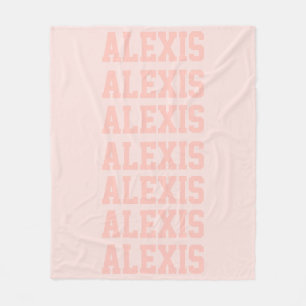 Couverture Polaire Pêche préppante