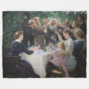Couverture Polaire Peder Severin Kroyer - Hip, Hip, Hurrah !