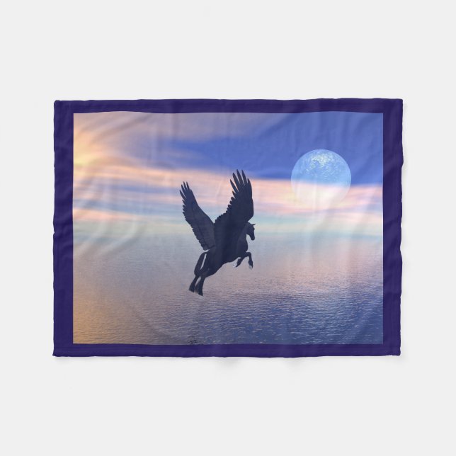 Couverture Polaire Pegasus de minuit (Devant (Horizontal))