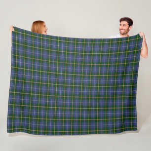 Couverture Polaire Peggy's cove Nouvelle-Écosse Tartan F
