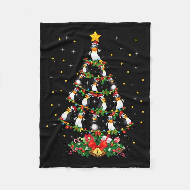 Couverture Polaire Penguin Lover Xmas Gift Matching Penguin Christmas (Devant)