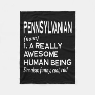 Couverture Polaire Pennsylvanien Pennsylvanie Pa Philly Philadelphie
