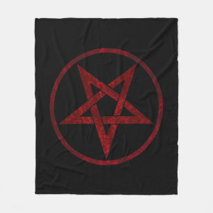 Couverture Polaire Pentagram Red Devil