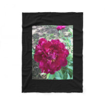 Peony Fleece Blanche