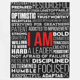 Couverture Polaire Personalized Word Cloud Sherpa Fleece Blanket