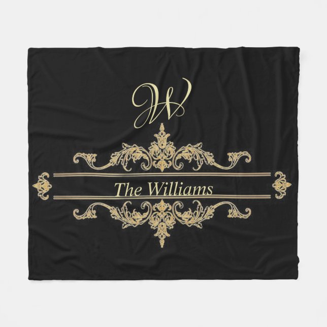 Couverture Polaire Personnalisé (Devant (Horizontal))