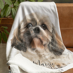 Couverture Polaire Personnalisé Chien Chien Chien Chien Chien Personn