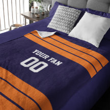Personnalisé Marine & Orange Football