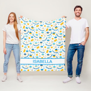 Couverture polaire personnalisée pour Hanukkah mod