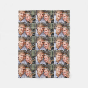 Couverture Polaire Personnalisez la photo font vos propres