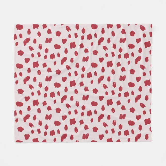 Couverture Polaire Persuasion dalmate (Devant (Horizontal))