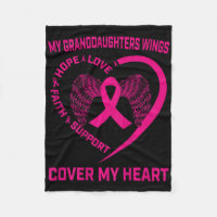 Perte De La Petite-Fille Cancer Du Sein Heart Wing