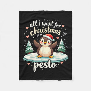Couverture Polaire Pesto Le Pingouin Drôle Ba