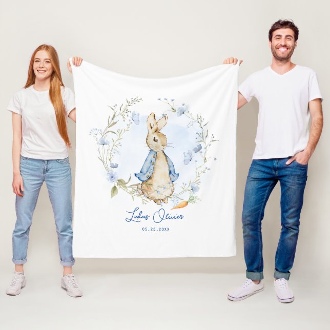 Couverture Polaire Peter Rabbit Inspiré Design (En situation)