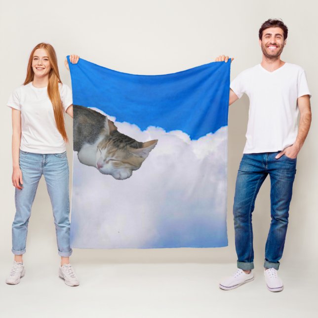 Couverture Polaire Petit Ange (En situation)