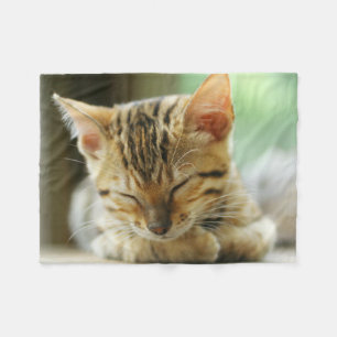 Couverture Polaire Petit bébé de sommeil Kitty