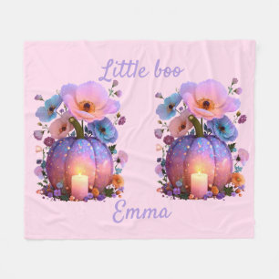Couverture Polaire Petit Boo Personnalisé Fille Halloween T-Shirt
