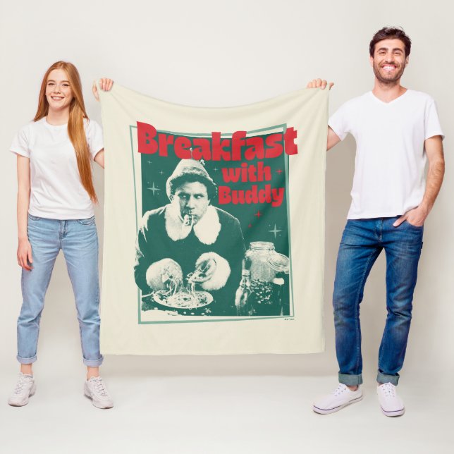 Couverture Polaire Petit-Déjeuner Avec Buddy (En situation)