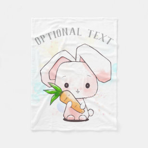 Couverture Polaire Petit Lapin Doux