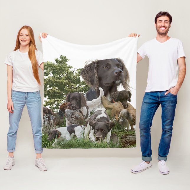 Couverture Polaire Petit Munsterlander (En situation)