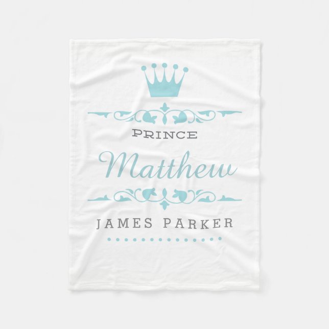 Couverture Polaire Petit prince Fleece Blanket (Devant)