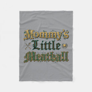 Couverture Polaire Petite boulette de maman Citation drôle