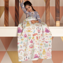 Petite fille Jolie princesse Motif de conte fée