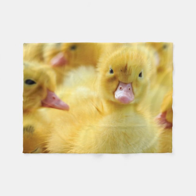 Couverture Polaire Petits canards (Devant (Horizontal))