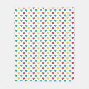 Couverture Polaire Petits Coeurs LH-04