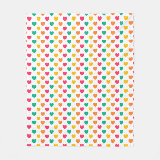 Couverture Polaire Petits Coeurs | LH-06 |