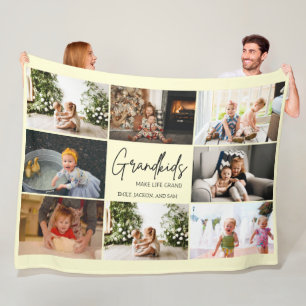 Couverture Polaire Petits-enfants minimaux font la vie Grand 8 Photo