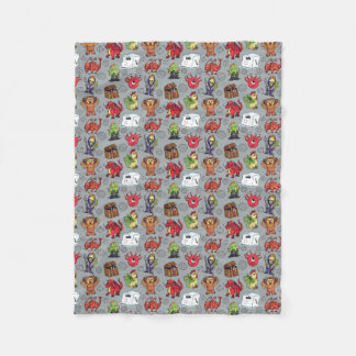 Couverture Polaire Petits monstres