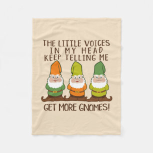 Couverture Polaire Petits Voix Obtenez Plus De Gnomes Blanket Fleece