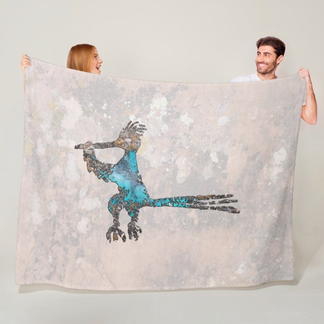 Couverture Polaire Petroglyph (En situation)