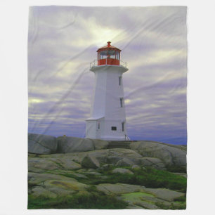 Couverture Polaire Phare de Peggy's Cove halifax Nouvelle-Écosse Cana
