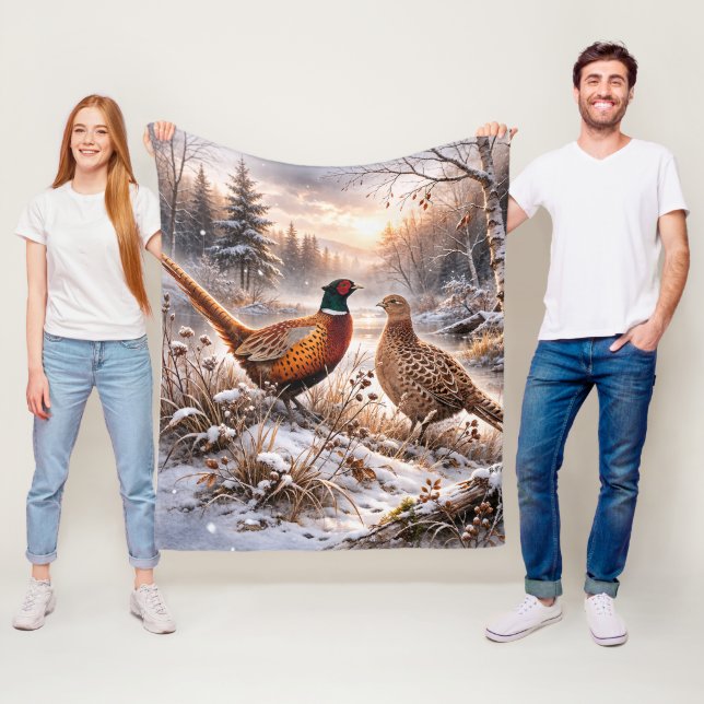 Couverture Polaire Pheasant  (En situation)